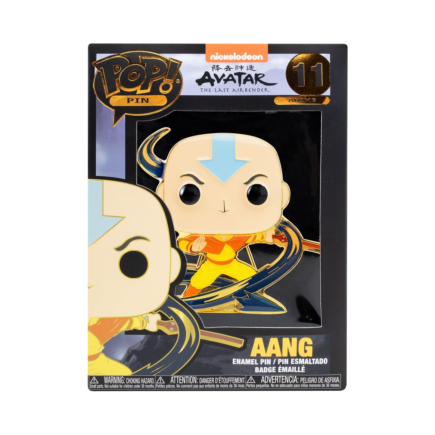 Funko Pop! Pin: Avatar - Aang (Styles May Vary)