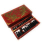 Asian Home Vintage Wooden Bead Abacus ANT008 with Leather Instruction Manual