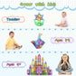 Colelulu 102Pcs Diamond Magnetic Tiles Kids Toys, Stem Magnet Toys For Toddlers, Magnetic Building Blocks For Age 3-5 4-8 8-12,