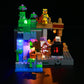 Brickbling Light Kit Compatible With Lego Minecraft The Skeleton Dungeon 21189, Minecraft Dungeon Led Lighting Compatible With Lego 21189 - Lights Only, Not Come With Model