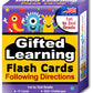 Testingmom.Com Gifted Learning Flash Cards – Following Directions For 1St Grade - 2Nd Grade – Practice For Grade 1 - Grade 2 Cogat Test, Iowa Test (Itbs), Olsat Test, Nyc Gifted And Talented, Wppsi