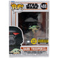 POP Star Wars: The Mandalorian - Dark Trooper Holding Grogu [The Child] Glow-in-The-Dark limited availability Funko Vinyl Figure (Bundled with Compatible Box Protector Case)
