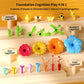 Temi 224 Pcs Flower Garden Building Toys For Girls Toys, Educational Stem Toy And Preschool Garden Play Set For Toddlers 3 4 5 6 7 Year Old Kids Boys Girls, Flower Stacking Toys For Kids Age 3-6