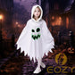 Eozy White Ghost Costume Kids Girls Halloween Scary Cosplay Fancy Dress