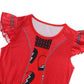 Wonderbabe Descendants Red Costume For Kids Bridget Pink Dress Red Descendants Costume Princess Halloween Dress Up Birthday Party Gift Size 5-6T