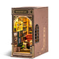 Rowood Book Nook,Diy Book Nook Kits For Adults,3D Wooden Puzzle Bookend Miniature Kit,Bookshelf Insert Decor Alley,Wood Craft Hobbies For Women/Men,Birthday Bookstore