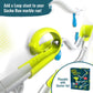 Gecko Run Marble Run Loop Expansion Pack By Thames & Kosmos - Extra Stunt For Vertical Marble Run Starter Set; Fast, No-Mess Set