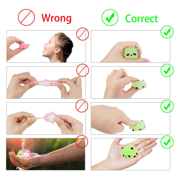 Outee 20 Pcs Mochi Toys Kawaii Animals With Gift Box Glow In The Dark Cute Stress Relief Toy Birthday Party Favors For Kids Girls Boys