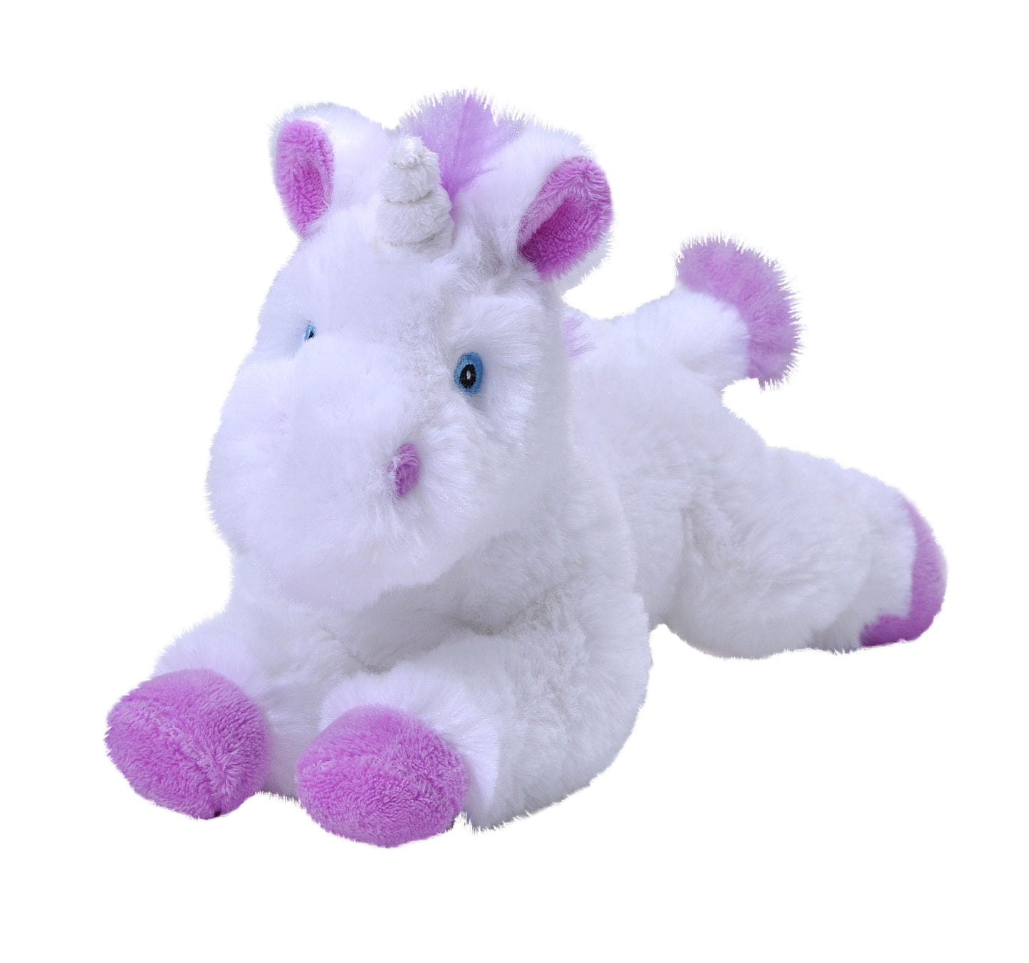 Wild Republic Ecokins Mini Unicorn Stuffed Animal 8 Inch, Eco Friendly Gifts For Kids, Plush Toy, Handcrafted Using 7 Recycled Plastic Water Bottles, 24814
