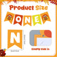 TaoBary Thanksgiving Turkey One Banner Turkey Theme Photo Banner 1st Birthday Monthly Newborn to 12 Month Photo for Thanksgiving