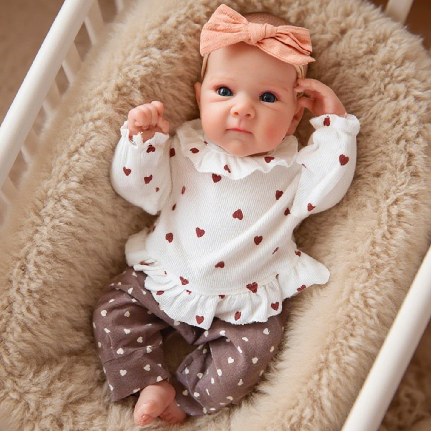 XSWPL Realistic Baby Doll -18 Inch Reborn Baby Dolls Soft Baby Dolls That Look Real Lifelike Reborn Dolls with Gift Box for Kids