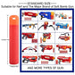 Mega Dart Refill Pack For N-Strike Mega Series (120Pcs)