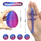 Tboline 5Pack 3D Printed Dragon Egg, Mystery Easter Egg Articulated Crystal Animals Fidget Toy For Kid Boy Girls, Mythical Piece