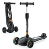 Glamup Kick Scooter For Kids Ages 3-14, 3 Wheel Scooter For Kids With Led Lights, Foldable Kids Scooter With Adjustable Height, 