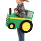 Toddler Ride In Tractor Costume, Foam-Backed Tunic Farm Cosplay Halloween Costume Outfit Standard