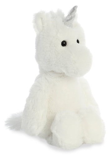 Aurora® Unicorn Stuffed Animal - 12 Inch White Polyester Cuddly Friend - Model 34216