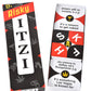 TENZI Risky ITZI Card Game - Fast & Fun Word Matching for 2-8 Players, Ages 17-107, Multicolor, 11” x 3.75” x