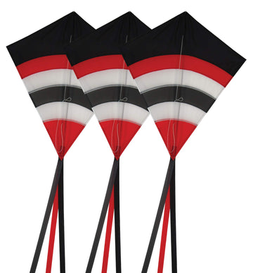 In The Breeze 3305-3 - Blazer Arch 27 Inch Diamond Kite — Perfect Kites For Kids Ages 4-12, Adults, And Toddlers Kite String Included