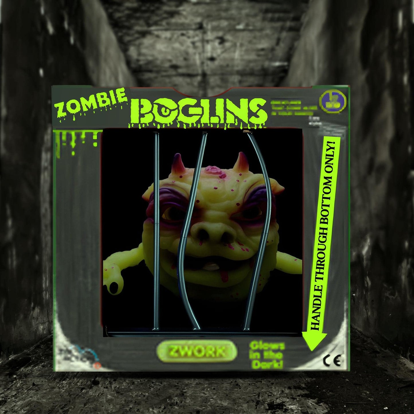 Triaction Toys Boglins Foam Monster Puppet | Zwork Zombie Boglin
