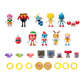 Sonic The Hedgehog Advent Calendar 2024 - 24 Surprises with limited availability Collectible 2.5 Inch Holiday Action Figures!