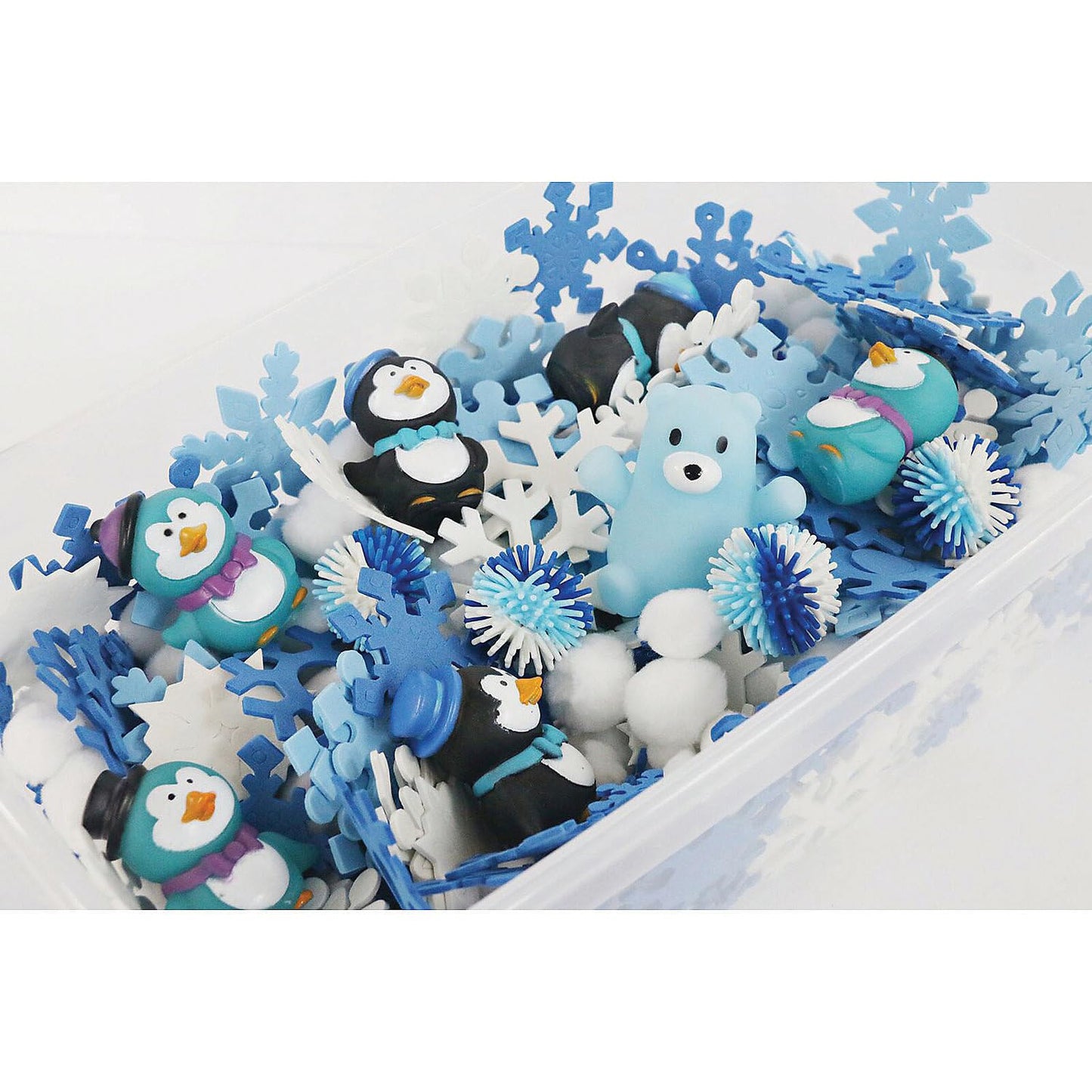 Fun Express Foam Snowflake Shapes (400Pc) - Crafts for Kids and Fun Home Activities - VBS Vacation Bible School Supplies/Decor