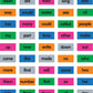 Teacher Created Resources Cling Thingies Sight Words