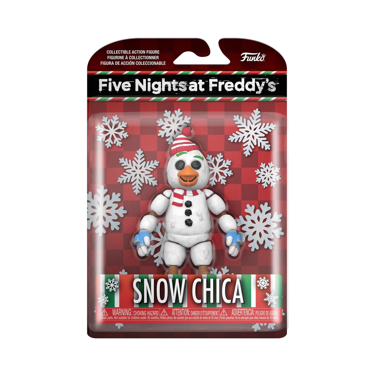 Funko Action Figure - Five Nights at Freddy's Holiday Chica, Vinyl, Multicolor, Model 72482