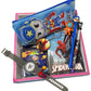 Glitreeprops Birthday Gift Hamper For Brothers & Sisters I Rakhi Stationary Set For Kids, 7 In 1 School Supplies With Watch, Pen
