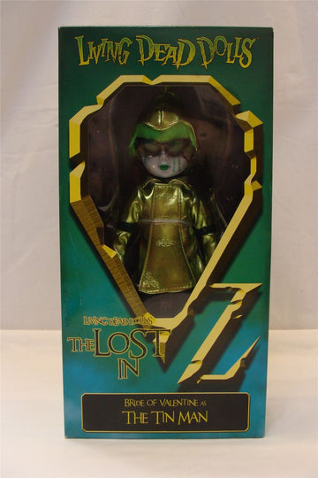 Living Dead Dolls - The Lost In Oz Exclusive Emerald City Variant - Bride Of Valentine As The Tin Man Variant