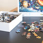 Toynk Space Traveler Space Puzzle 1000 Piece Jigsaw Puzzle | Fun Solar System Puzzle Games For Adults | Galaxy & Outer Space Astronaut Puzzles For Adults | Measures 27.5 X 20 Inches