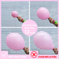 Partywoo Pastel Pink Balloons, 140 Pcs Pink Balloons Different Sizes Pack Of 18 Inch 12 Inch 10 Inch 5 Inch Baby Pink Balloons For Balloon Garland Balloon Arch As Birthday Party Decorations, Pink-Q05