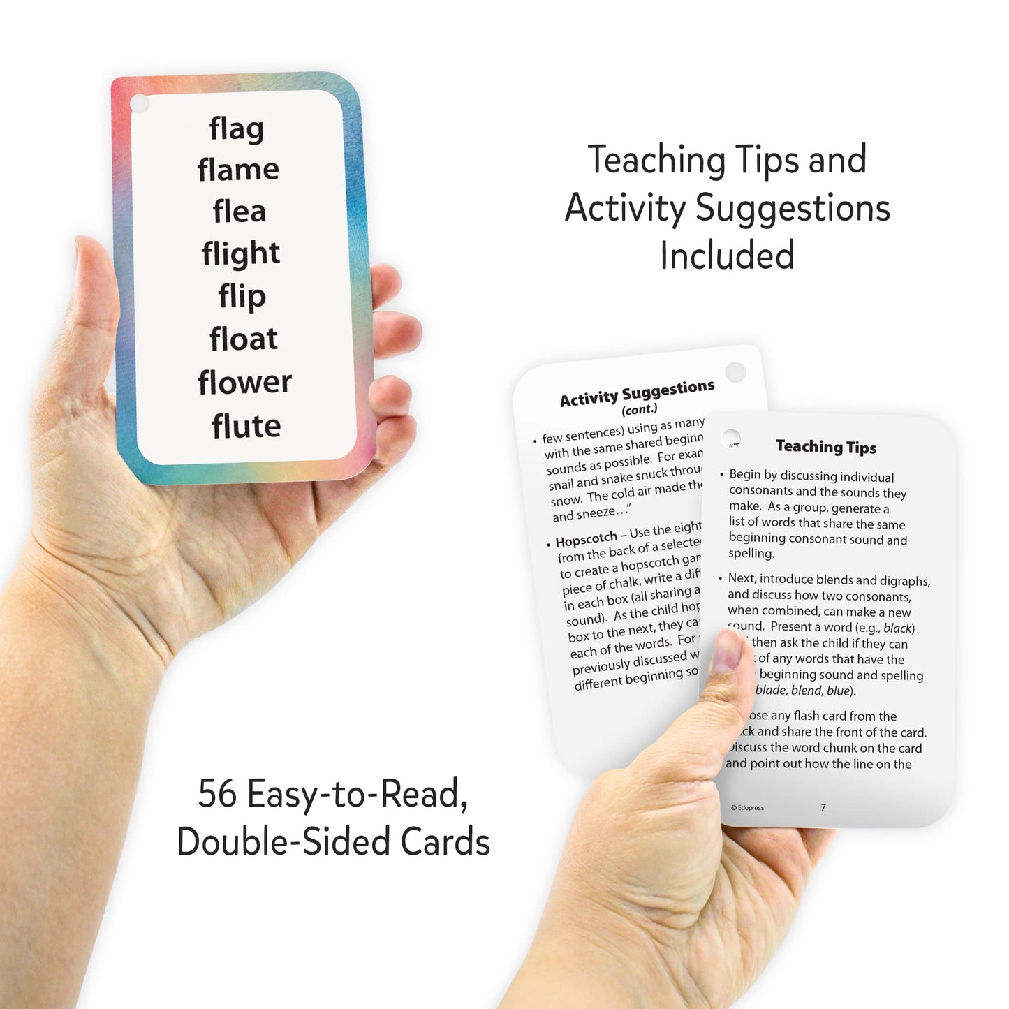 Initial Consnnts Blends Flash Cards