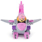 Paw Patrol Dino Rescue Skye Deluxe Rev Up Vehicle with Mystery Dinosaur Figure, Plastic, Model 6059986