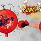 JA-RU Punch Balloons for Kids - 1 Pack of 2 Inflatable Rubber Toys, Marvel Avengers & Spiderman, Fun Birthday Decorations, Punch Balloon