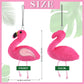 Civaner 30 Pcs Flamingo Ornament Mini Flamingo Stuffed Animal Plush Toys Gift Flamingo Keychain Decorations Pink Flamingo Keychain Set Flamingo Birthday Party Decor For Party Favor