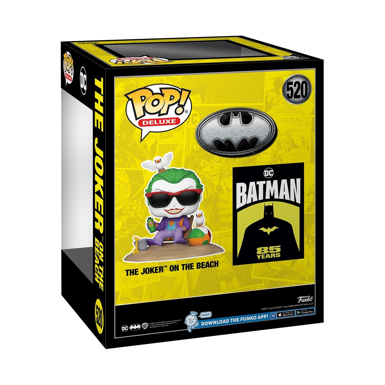 Funko Pop! Deluxe: Batman'S 85Th Anniversary - The Joker On The Beach