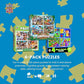 Selfies 4-Pack 100 Piece Jigsaw Puzzles