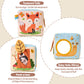 hahaland Baby Tissue Box Toy - Montessori Toy for 6-18 Months, Multi-Color, Ideal Shower Gift & Easter Basket Stuffer