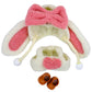 17Cm Doll Clothes Set With Shoes, Luxury Chic Handmade Dolls Outfit Rabbit Style, Dress Up Unique Cute Clothes Accessories Suit