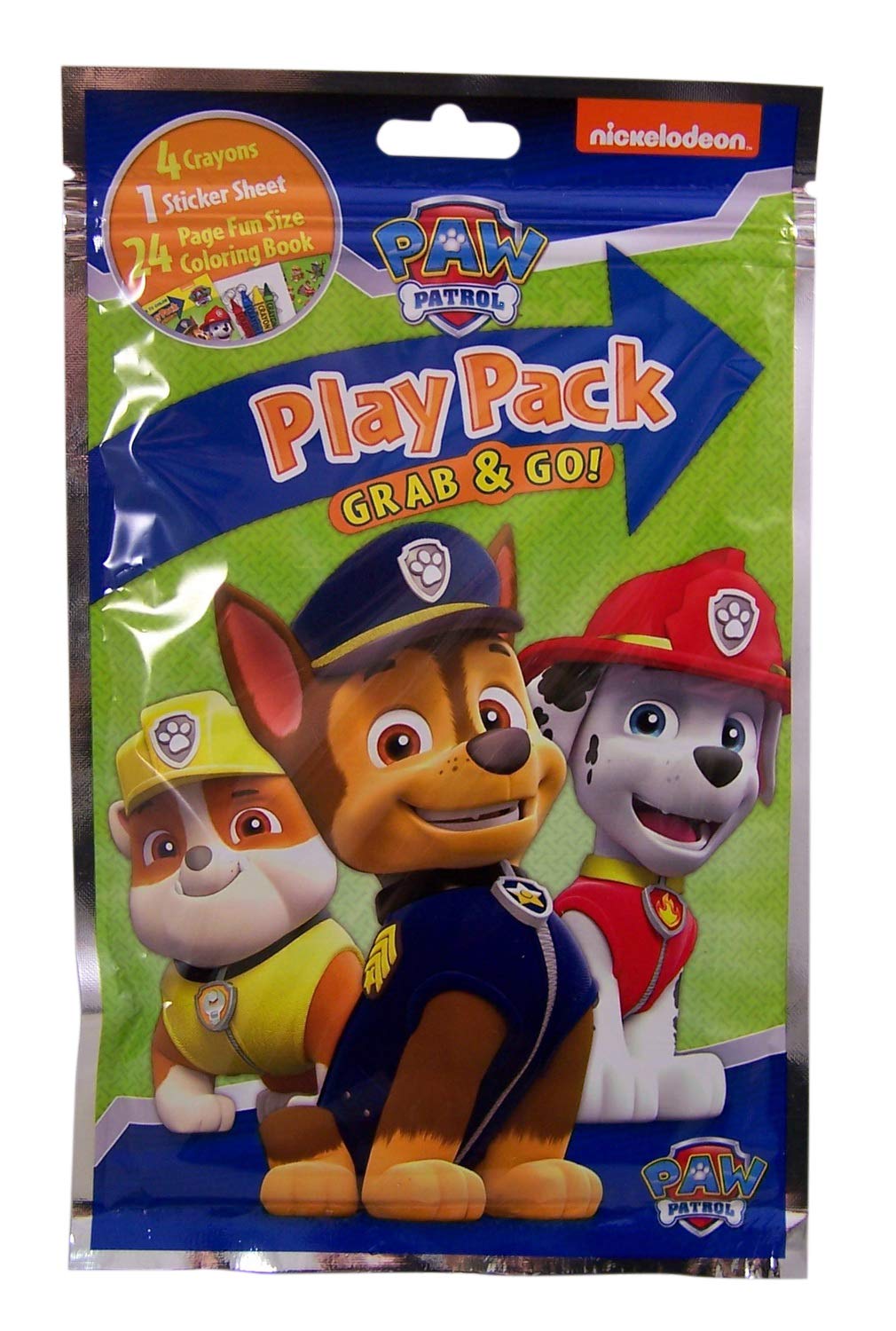 Bundle of 12 Nickelodeon Paw Patrol Grab & Go Play Packs