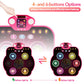 Dance Mat Toys For 3-12 Year Old Kids, 6 Button Kids Dance Mat Bluetooth Dance Pad, Light-Up 6 Game Modes Dance Mat For Kids, Xm