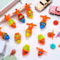 Bulk Led Light Up Spinner Tops Launcher With Gyroscope Motion Colorful Flashing Toys Novelty Bulk Goodie Bag Fillers Gifts Stuff