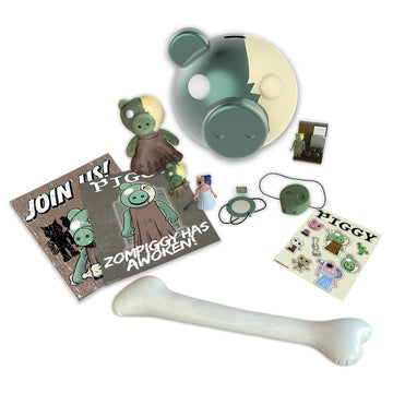 Piggy Gear- Ultimate Zompiggy Head Bundle Exclusive Series 2 Collectible Pack Includes Dlc