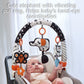 Tumama Car Seat Toys For Babies 0-6 Months, Stroller Toys For Infant 0-6 Months, Newborn Sensory Hanging Rattle Arch Toy With Butterfly Elephant Owls,Musical Toy For Baby 6-12 Months