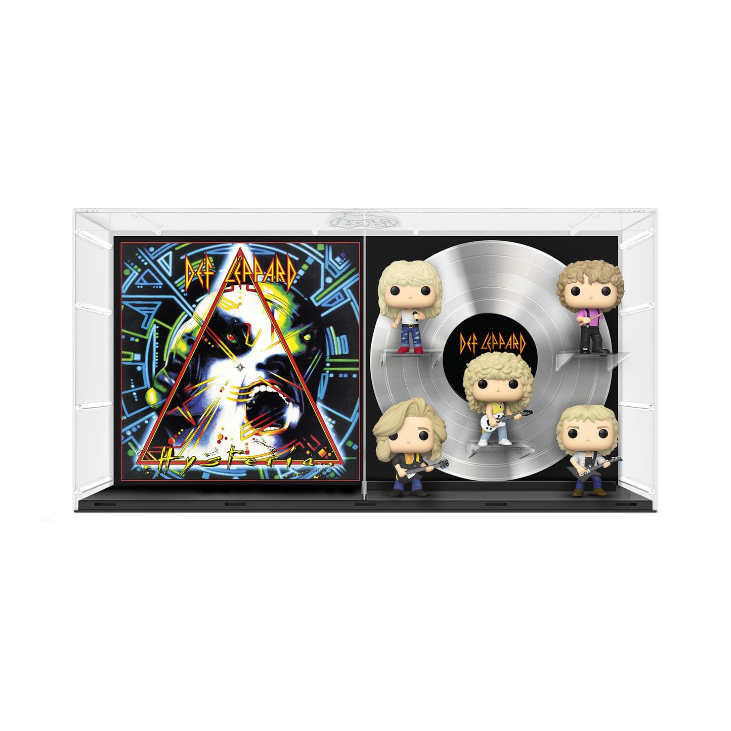 Funko Pop Album Deluxe: Def Leppard Hysteria Vinyl Figures - Multicolor, Model 67774