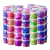 Fervfes 48 Packs Unicorn Galaxy Slime, Colorful Sludgy Gooey Fidget Galaxy Slime Kit For Sensory And Tactile Stimulation, Prize,