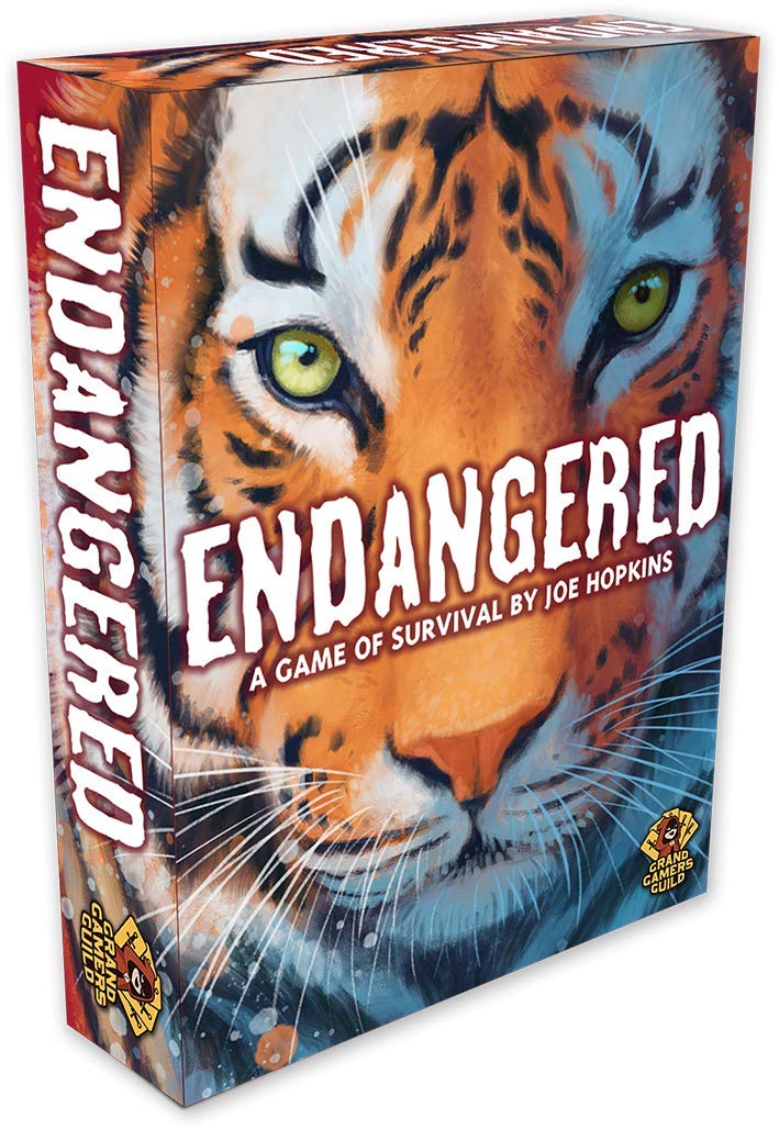 Grand Gamers Guild Endangered Board Game - Multicolor, Cardboard, Model EG02GGD