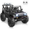 Hikole 24V 2 Seater Kid Car with Remote Control,4WD/2WD Switchable Ride on SUV W/20 Wide 2 Seat, Music, 4X4 Spring Suspensions,