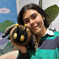 Squishable Mini Death's-Head Hawkmoth Plush Toy - 6 Inch, Brown and Black, Polyester Material, Model 841024120318