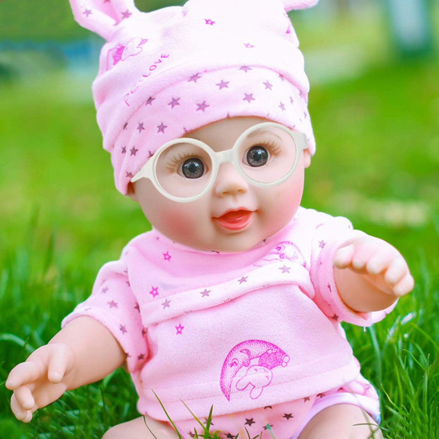 B Bangcool 10 Pairs Doll Eyeglasses For 18 Inch Dolls, Fashion Dolls Reading Glasses Costume Supplies For 18'' Doll